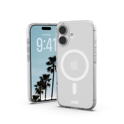 UAG Чохол для iPhone 17, Scout Clear MagSafe, Ice/White