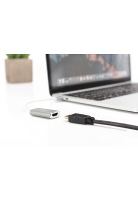 Digitus Адаптер USB-C - HDMI UHD 4K, M/F, 0.2 m