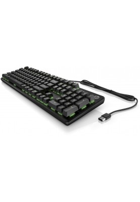 HP Клавіатура Pavilion Gaming 550 RGB 104key Red Hybrid USB Black