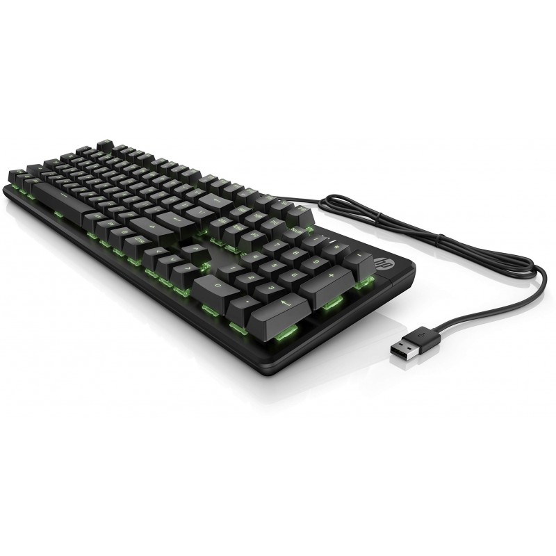 HP Клавіатура Pavilion Gaming 550 RGB 104key Red Hybrid USB Black