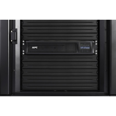APC Джерело безперебійного живлення Smart-UPS 1000VA/700W, RM 2U, LCD, USB, SmartConnect, 4xC13