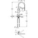 Grohe Змішувач для кухні Essence, довж.виливу - 240мм, поворотний/гнучкий, 1 важіль, матовий теплий захід сонця