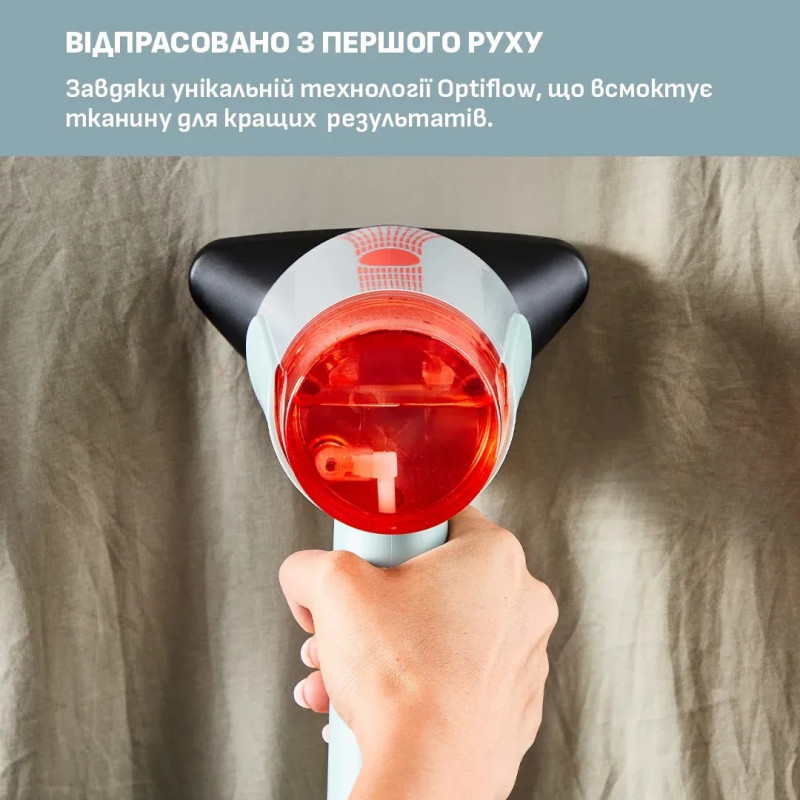 Tefal Відпарювач компактний AeroSteam, 1400Вт, 100мл, постійна пара - 20гр, світло-зелений