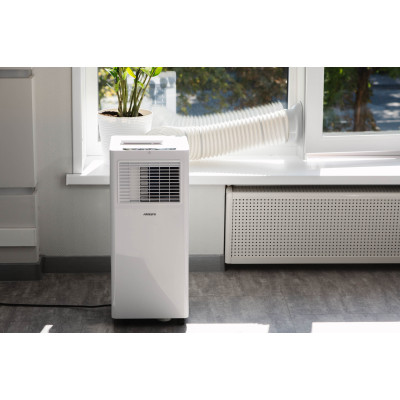 ARDESTO Кондиціонер мобільний Ardesto CoolFlex 25м2 on/off 9000BTU 2.5кВт A/- R290 білий