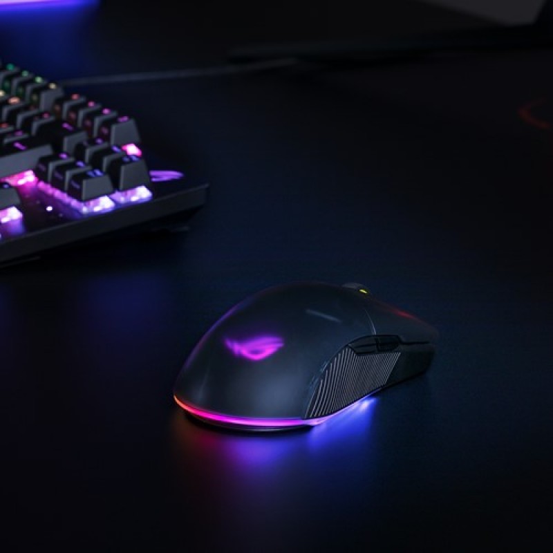 ASUS ROG Миша ROG Pugio II RGB USB/WL/BT Black