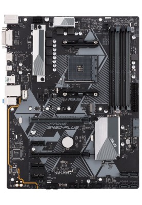 ASUS Материнcька плата PRIME B450-PLUS sAM4 B450 2xDDR4 HDMI-DVI ATX