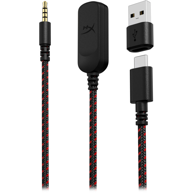 HyperX Гарнiтура Cloud III 3.5mm/USB-A/USB-C Black/Red