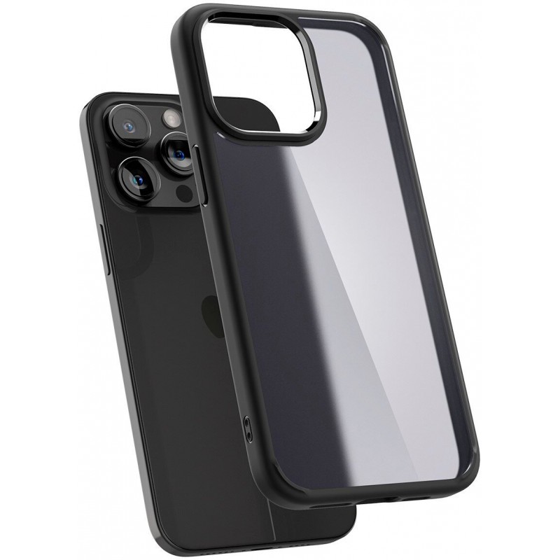 Spigen Чохол для Apple iPhone 15 Pro Ultra Hybrid, Frost Black