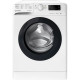 Indesit Пральна машина фронтальна, 6кг, 1200, A+++, 43см, дисплей, інвертор, люк чорний, білий
