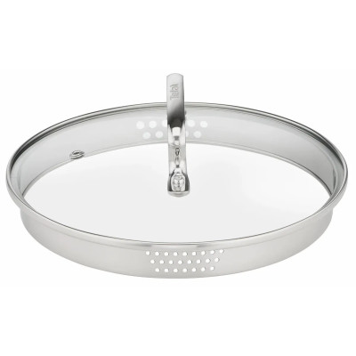Tefal Кастрюля DUETTO, 5л, з кришкою, нержавіюча сталь, скло