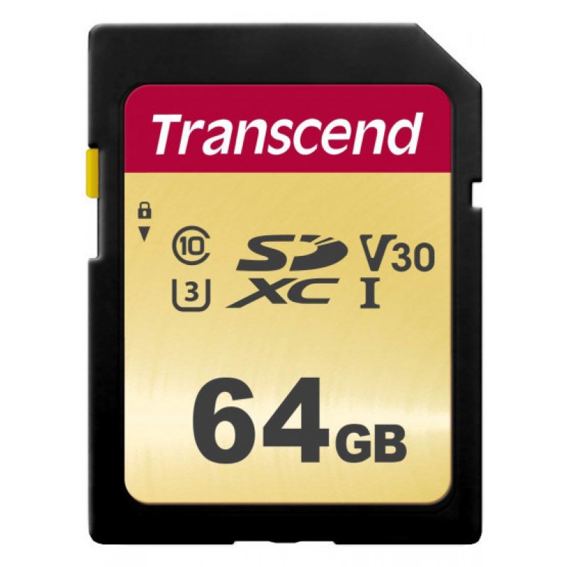 Transcend Карта пам'яті SD 64GB C10 UHS-I R95/W45MB/s