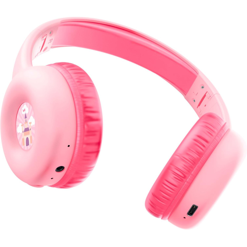 Trust Навушники On-ear Nouna Kids, Wireless, Mic, Рожевий
