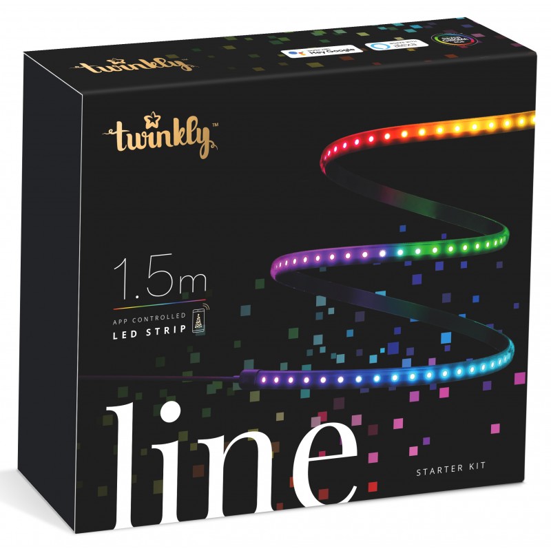 Twinkly Smart LED Twinkly Line RGB, підсвічування, Gen II, IP20, довжина 1,5м