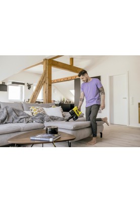 Karcher Пилосос ручний VC 4 CORDLESS MYHOME, акумуляторний, до 30 хв роботи, 21.6 В, Li-ion, 650 мл, 2.35 кг