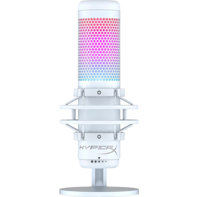 HyperX Мікрофон QuadCast S RGB, White/Grey