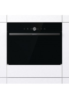 Gorenje Духова шафа електрична компактна, 50л, A+, дисплей, ф-ція мікрохвиль, чорний