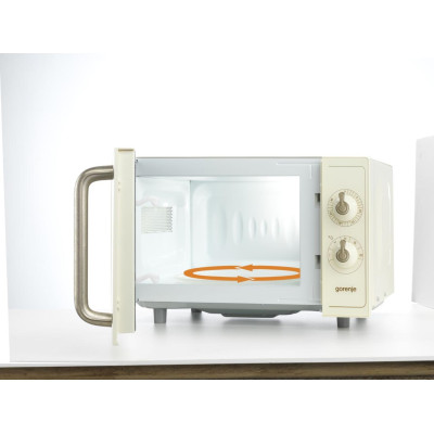 Gorenje Мікрохвільова піч Gorenje, 20л, хутро. керув., 700Вт, бежевий