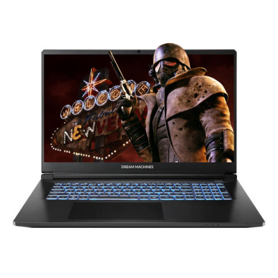 Dream Machines Ноутбук RT5070-17 17.3FHD IPS, AMD AI 7350, 32GB, F1TB, NVD5070-8, DOS, чорний