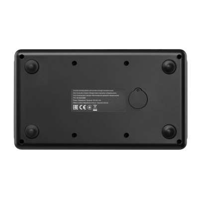 2E Акустична док-станція SmartClock Wireless Charging, Alarm Clock, Bluetooth, FM, USB, AUX Black