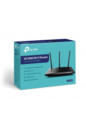 TP-Link Маршрутизатор ARCHER A8 AC1900 4xGE LAN 1xGE WAN MU-MIMO