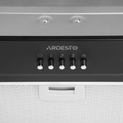 ARDESTO Витяжка вбудована, 52см, 450м3ч, чорний