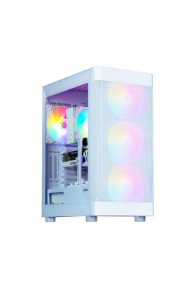 Zalman Корпус I4 TG без БЖ 2xUSB3.0, 1xUSB2.0 4x140мм RGB VGA 320мм LCS ready TG Side Panel ATX білий