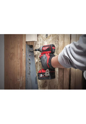 Milwaukee Гвинтоверт ударний акумуляторний M18 BLID2-0X 18В 1700-3400об.хв 180Нм кейс 1.7кг без АКБ та ЗП