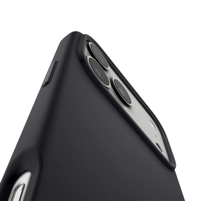 Spigen Чохол Spigen для iPhone 17 Pro, Silicone Fit MagFit, Black Spigen Чохол Spigen для iPhone 17 Pro, Silicone Fit MagFit, Black