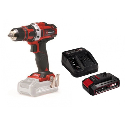 Einhell Шурупокрут-дриль акумуляторний Einhell TE-CD 18/40 Li Kit PXC 18В акб 1х2.5А·год 40Нм 400·1500об/хв ЗП 1.25кг