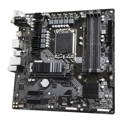 Gigabyte Материнська плата B760M DS3H AX DDR4 s1700 B760 4xDDR4 M.2 HDMI DP mATX