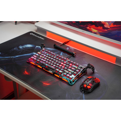 GravaStar Ігрова поверхня WARRIOR, XL (900х450х3мм), чорний