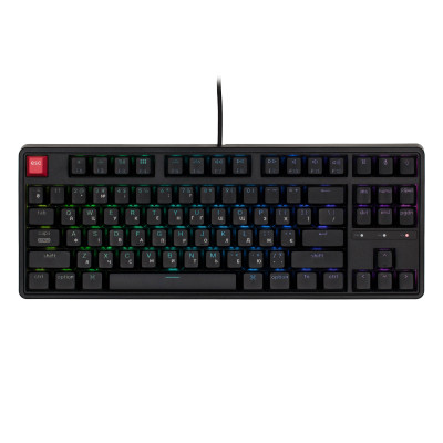 Keychron Клавіатура механічна C3 Pro V2 87Key, K pro Brown, USB-A, QMK, Hot-swap, 8K, EN/UKR, RGB, чорний