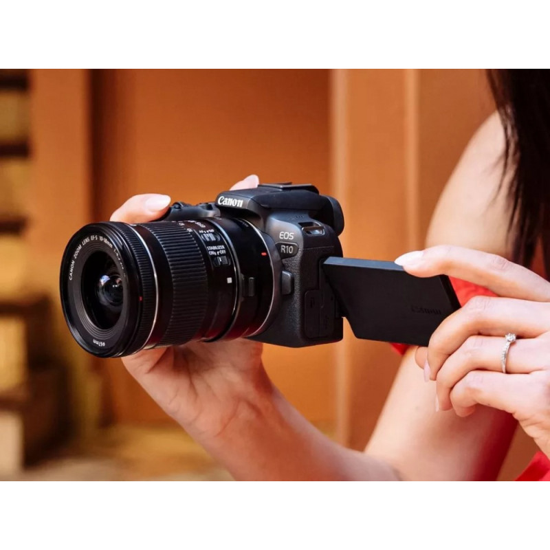 Canon Цифр. фотокамера EOS R10 + RF-S 18-150 IS STM + адаптер EF-RF