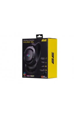 2E Gaming Гарнітура HG360 RGB WL 7.1 Black