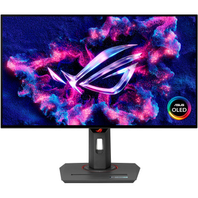 ASUS Монітор 26.5" ROG Strix XG27AQDMG 2xHDMI, DP, 2xUSB, OLED, 2560x1440, 240Hz, 0.03ms, DCI-P3 99%, AdaptiveSync, Pivot, HDR400