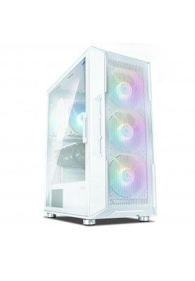 Zalman Корпус I3 Neo, без БЖ, 1xUSB3.0, 2xUSB2.0, 4x120mm RGB fans, TG Side Panel, ATX, білий