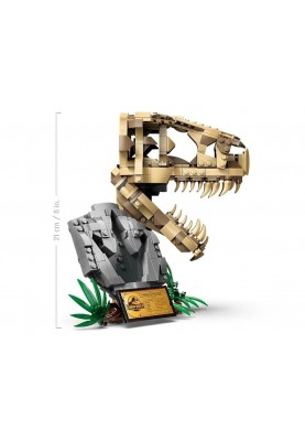 LEGO Конструктор Jurassic World Скам`янілості динозаврів: череп тиранозавра