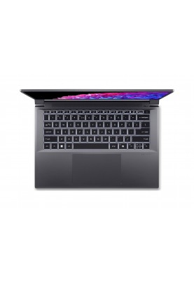 Acer Ноутбук Swift X SFX14-72G 14.5" 2.8K OLED, Intel U7-155H, 32GB, F1TB, NVD4060-8, Win11, сірий