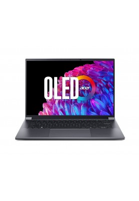 Acer Ноутбук Swift X SFX14-72G 14.5" 2.8K OLED, Intel U7-155H, 32GB, F1TB, NVD4050-6, Win11, сірий