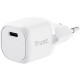 Trust Зарядний пристрій мережевий Maxo 20Вт, USB-C PD, білий