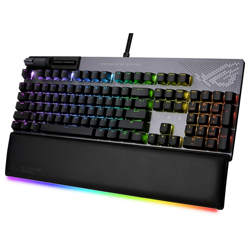 ASUS Клавіатура ROG Strix Flare II Animate RGB 113key NX Red USB EN Black