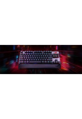 ASUS Клавіатура ROG Strix Scope RX TKL Wireless Deluxe RGB 84key USB/WL/BT EN Black