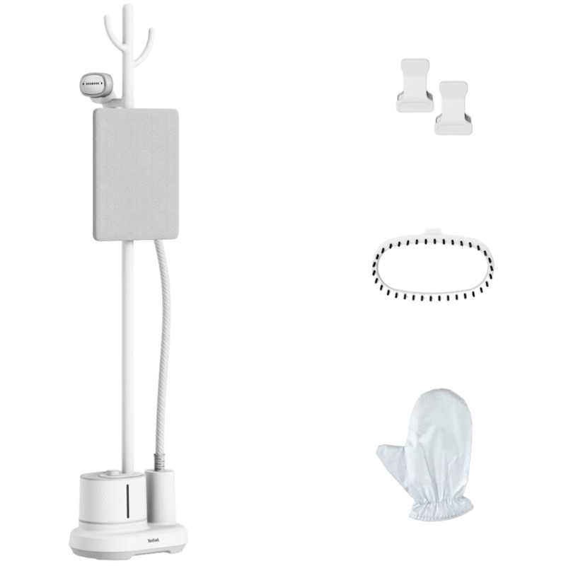 Tefal Відпарювач вертикальний Origin Home, 2000Вт, 1400мл, 42г/хв, білий