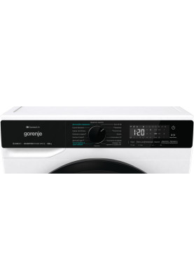 Gorenje Прально-сушильна машина фронтальна, 8(5)кг, 1400, A+, 51см, дисплей, інвертор, Wi-Fi, білий