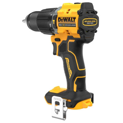 DeWALT Шурупокрут-дриль ударний акумуляторний XR Li-Ion 18В 90Нм 0-450·0-1650об/хв 0-7650·0-28050уд/хв кейс TSTAK 1.17кг без АКБ та ЗП