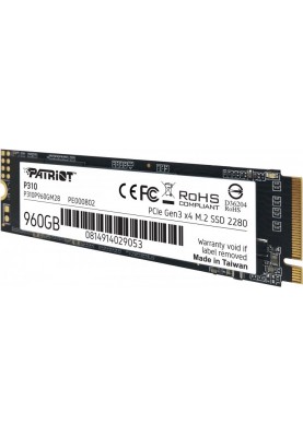 Patriot Накопичувач SSD M.2 960GB Patriot PCIe 3.0 P310