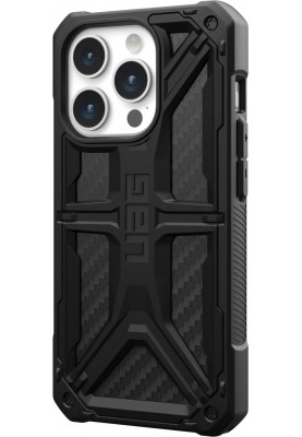 UAG Чохол для Apple iPhone 15 Pro Max Monarch, Carbon Fiber