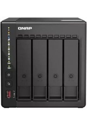 QNAP Мережеве сховище TS-453E-8G (2.5GbE HDMI USB 3.2 Gen2)