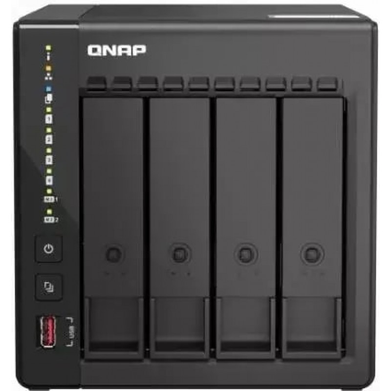 QNAP Мережеве сховище TS-453E-8G (2.5GbE HDMI USB 3.2 Gen2)