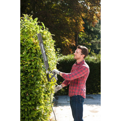 Ryobi Кущоріз мережевий RHT8165RL 800Вт 65см крок різу 34мм 4кг Ryobi Кущоріз мережевий RHT8165RL 800Вт 65см крок різу 34мм 4кг